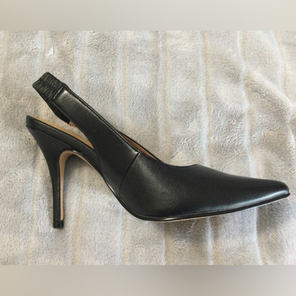 Lisa Vicky Piper Pointed Toe Slingback Pumps Size 6.5 - Picture 11 of 11